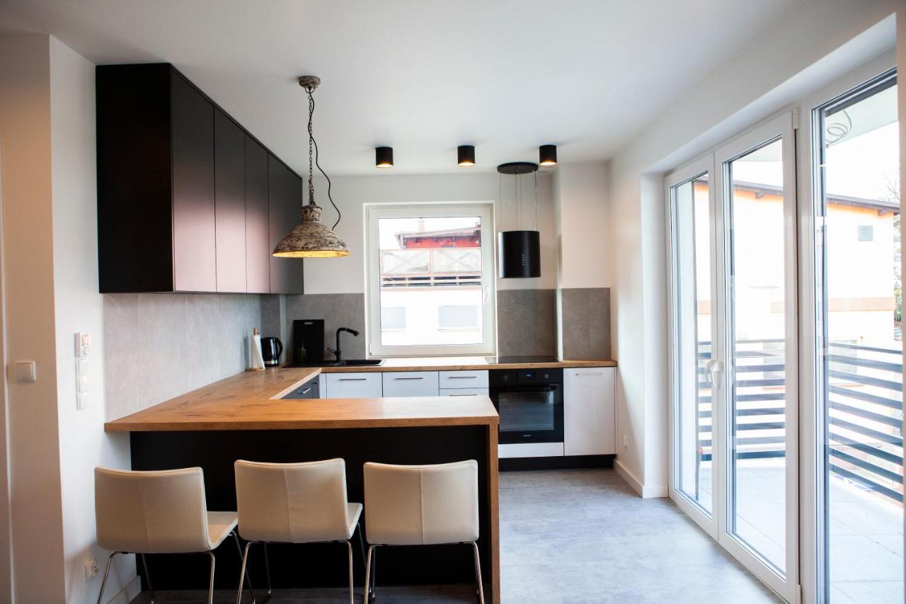 Luksusowy Apartament Nad Jeziorem Człuchów Esterno foto